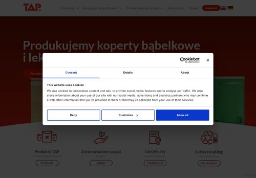 TAP TELION AIR PAC SPÓŁKA Z OGRANICZONĄ ODPOWIEDZIALNOŚCIĄ
